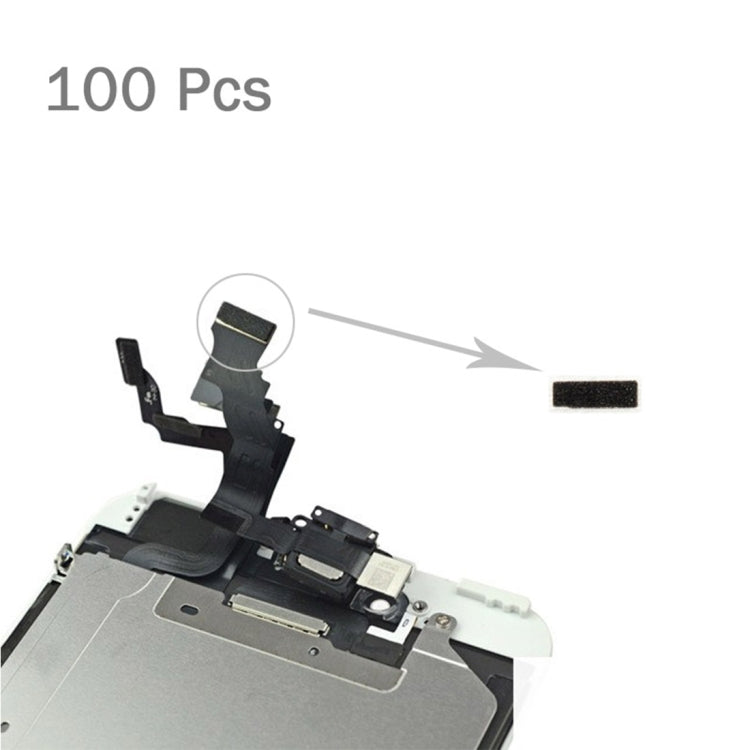 100 pezzi per cuscinetti in spugna di schiuma per cavo flessibile per schermo LCD per iPhone 6s, For 6s 100 pezzi per cuscinetti in spugna di schiuma per cavo flessibile per schermo LCD per iPhone 6s, For 6s